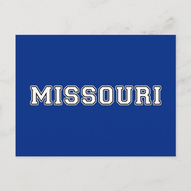 Missouri Vykort (Framsida)