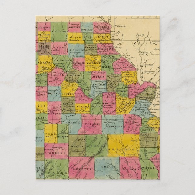 Missouri Vykort (Framsida)
