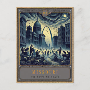 Missouri   vykort för gotisk konst