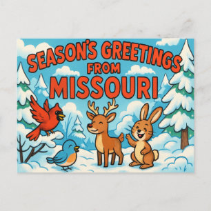 MISSOURI-vykort Vykort