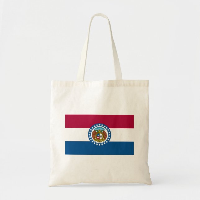 Missouris delstatsflagga tygkasse (Framsidan)