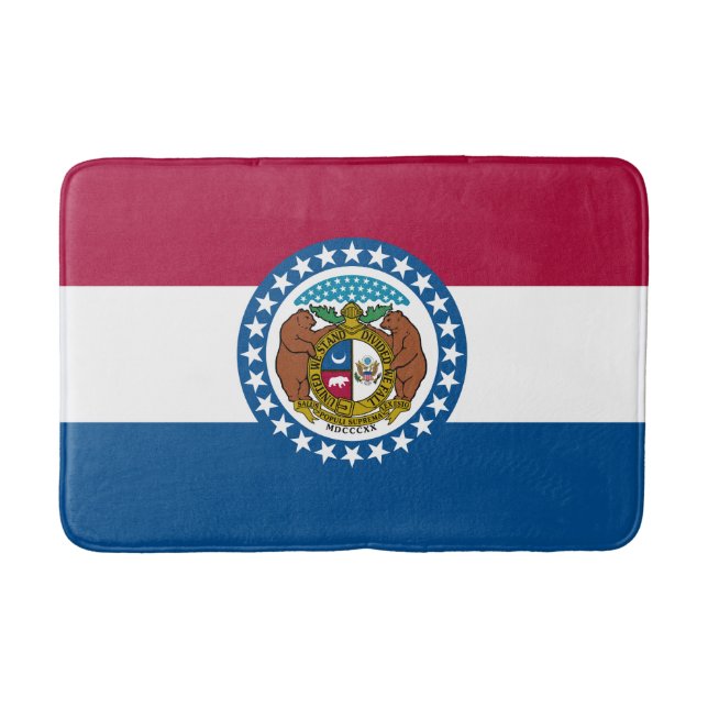 Missouris statsflagga badrumsmatta (Framsidan)