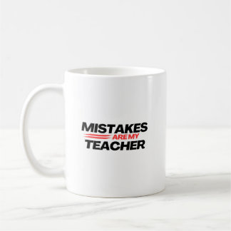 Misstag är min bästa lärarmotivering för dig kaffemugg