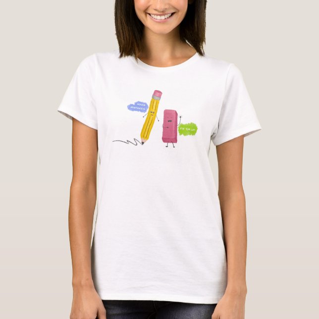 Misstag händer! t shirt (Framsida)