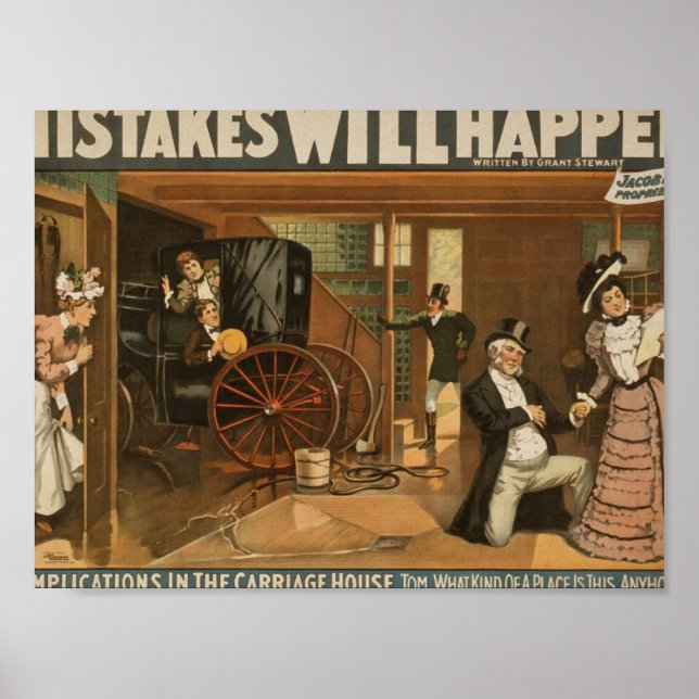 Misstag kommer att ske poster (Framsidan)