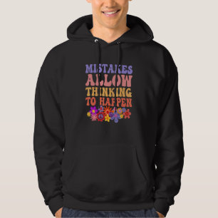 Misstag låter tänkande hända Matematiklärare Gro Hoodie