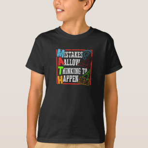 Misstag låter tänkande hända - matte t shirt