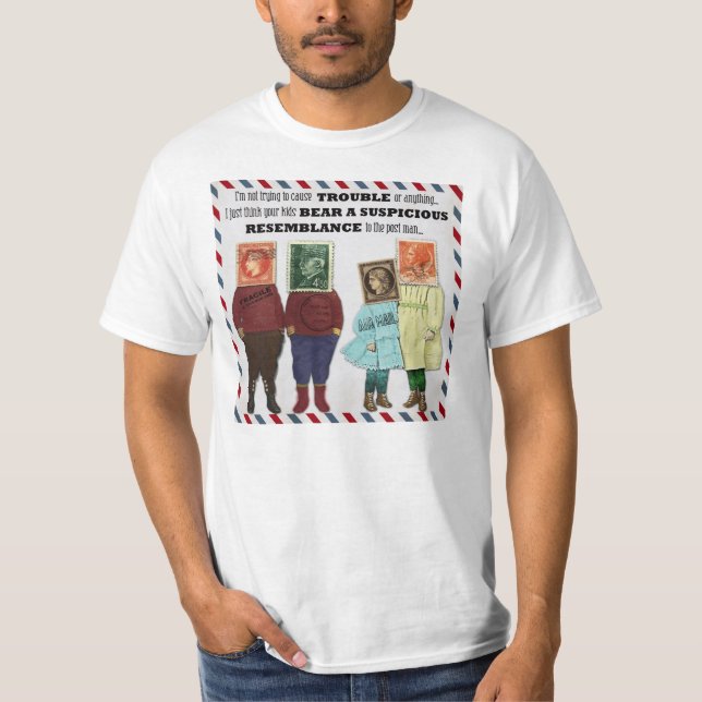 Misstänksam likhet tee shirt (Framsida)
