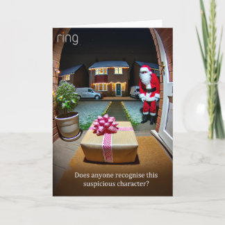 Misstänkt julhälsningskort 2024 helgkort