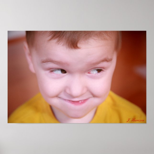 Misstänkt Ögon Poster (Framsidan)