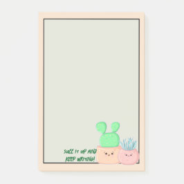 Misstänkta skript: Bokför anteckningar Post-it Block