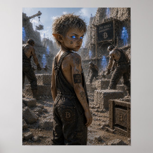 Misstro / Snickare / Stenbrott Poster (Framsidan)