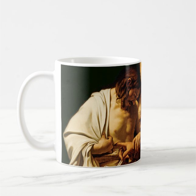 Misstrogenheten av St Thomas, 1602-03 Kaffemugg (Vänster)