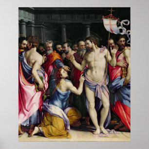 Misstrogenheten av St Thomas, c.1547 Poster