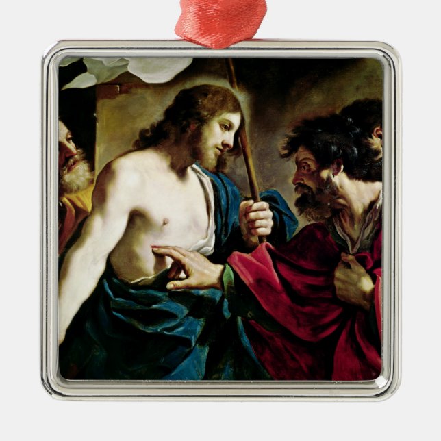 Misstrogenheten av St Thomas Julgransprydnad Metall (Framsidan)