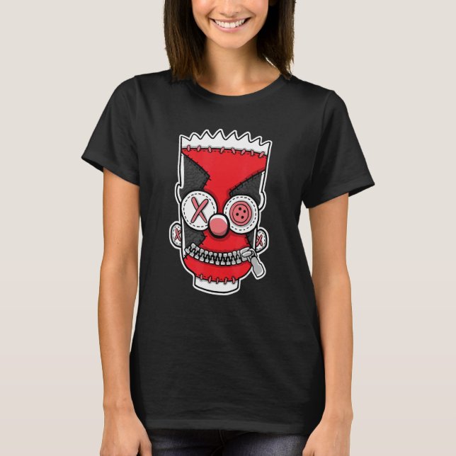 Missuppfattad Boy Fire Red 3s-matchning T Shirt (Framsida)