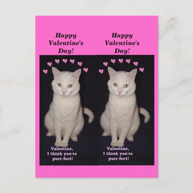 Missy Bookmark-Valentineser Helg Vykort (Framsida)