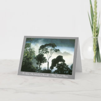 Mist Enshrouds amasonrainforesten Kort