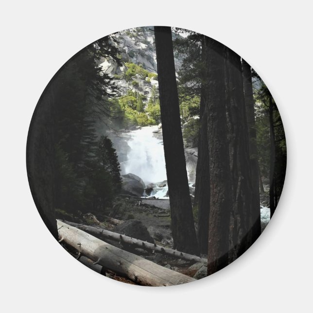 Mist Falls, Kung Canyon National Park, CA Magnet (Framsidan)