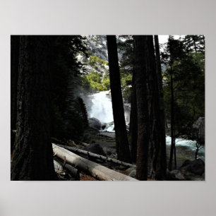 Mist Falls, Kung Canyon National Park, CA Poster