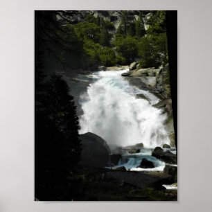Mist Falls, Kung Canyon National Park, CA Poster
