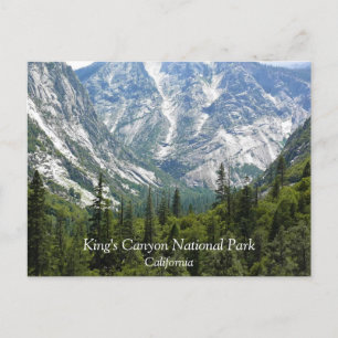 Mist Falls Trail, Kung Canyon National Park, CA Vykort