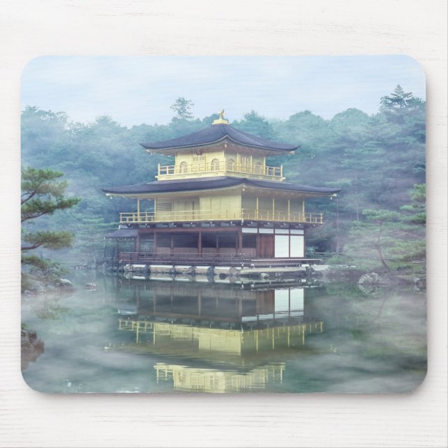 Mist på Golden Pavilion - Kyoto Musmatta (Framsidan)