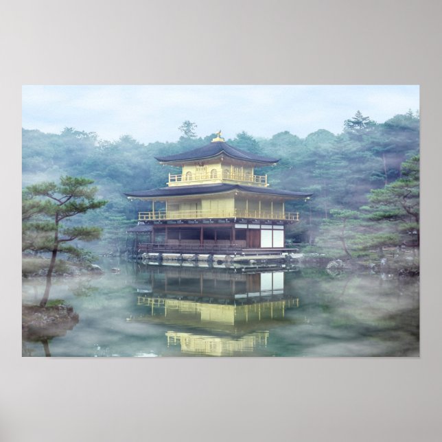 Mist på Golden Pavilion Poster (Framsidan)