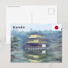 Mist på Golden Pavilion Vykort