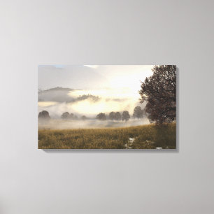 Mist på graven canvastryck
