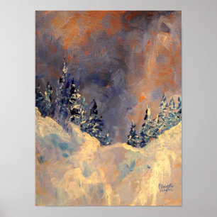 Mist på Snö-toppen 2009 Poster