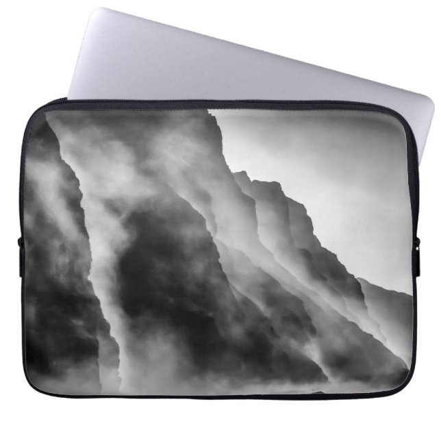 Mist på sten laptop fodral (Framsidan)