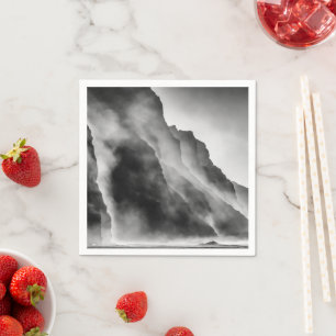 Mist på sten pappersservett