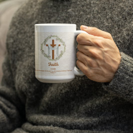 Mista inte hoppet - tro kaffemugg