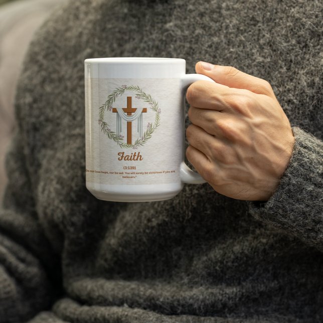 Mista inte hoppet - tro kaffemugg (Skapare uppladdad)