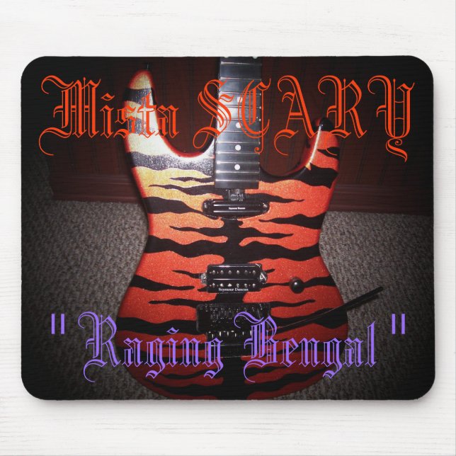Mista LÄSKIG rasa Bengal Mousepad anpassningsbar Musmatta (Framsidan)