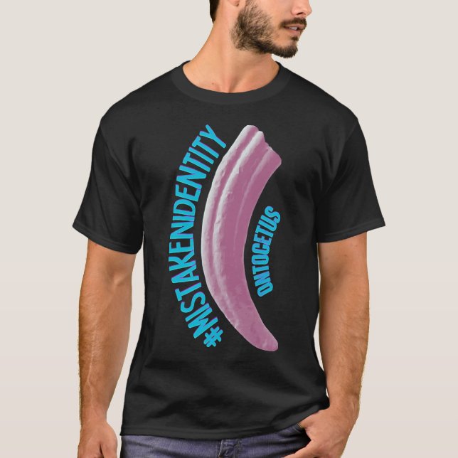 #MistakenIdentity Shirt T Shirt (Framsida)