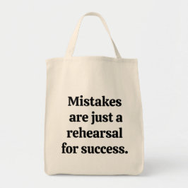 Mistakes Livsmedel Tote Bag Tygkasse