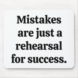Mistakes Mouse Pad Musmatta