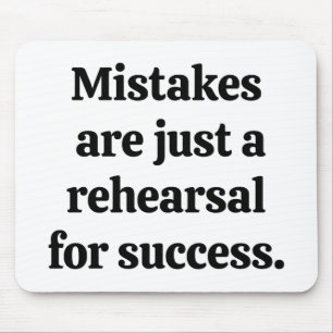 Mistakes Mouse Pad Musmatta