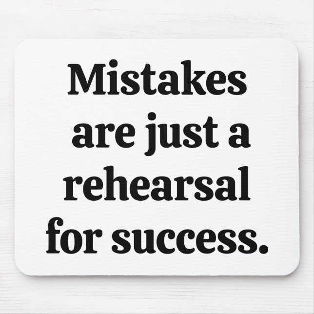 Mistakes Mouse Pad Musmatta (Framsidan)