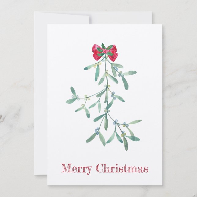 Misteltoe Julkort (Framsida)