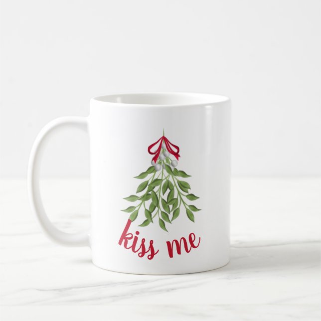 Misteltoe kaffemugg (Vänster)