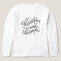 Misteltoe och Miracles Holiday T-Shirt