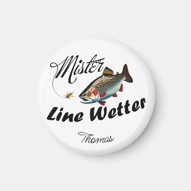 Mister Castaway Rainbow Trout Magnet (Framsidan)