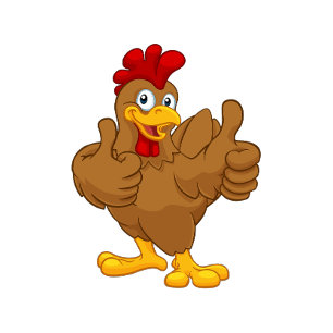 Mister Chicken och familj T-shirt