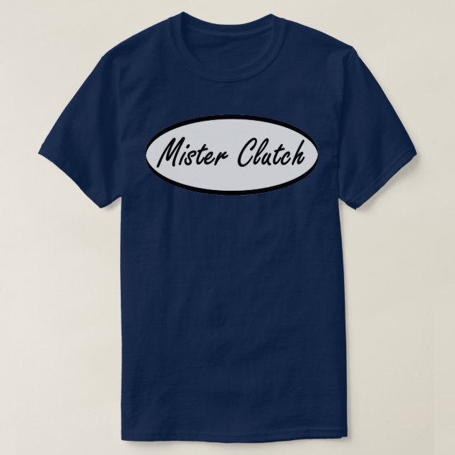 mister clutch t shirt (Design framsida)