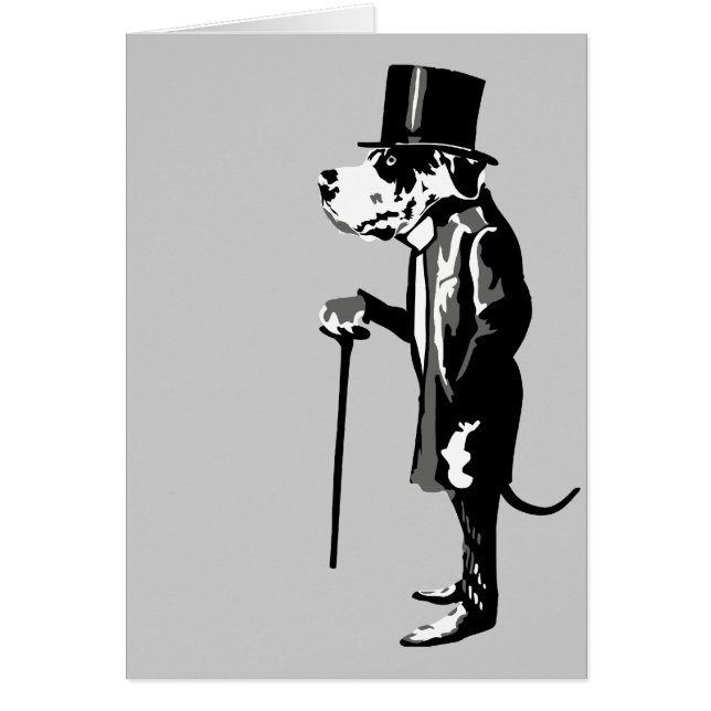 Mister Dane Hälsningskort (Framsidan)