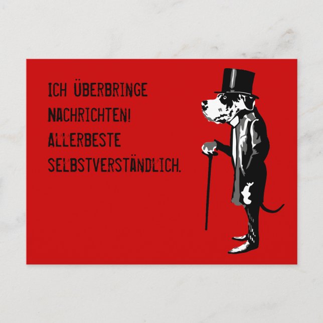 Mister Dane Vykort (Framsida)