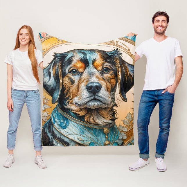 Mister Doggie Fleecefilt (På plats)